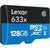 Lexar 128GB High-Performance 633x UHS-I microSDXC Memory Card with SD Adapter