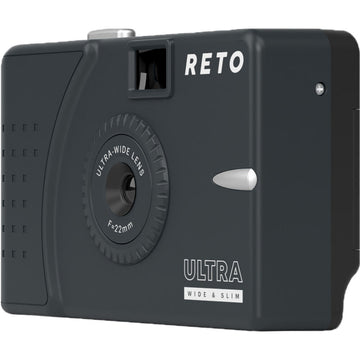 Reto Project Ultra-Wide & Slim 35mm Film Camera | Charcoal
