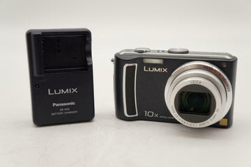 Used Panasonic Lumix DMC-TZ4 Digital Camera (Black) - Used Very Good
