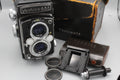 Used Yashica 635 TLR In Case With 35mm Adapter Used Very Good