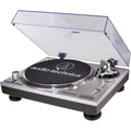 Audio-Technica Consumer AT-LP120USB Direct Drive Professional DJ Turntable with USB Output | Silver