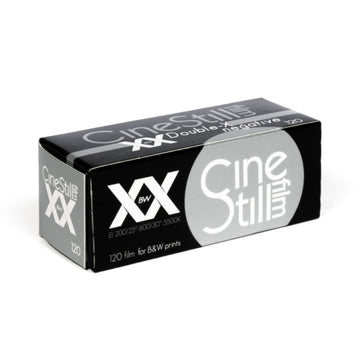 CineStill BwXX Double-X Black & White Negative Film, ISO 250 | 120 Size