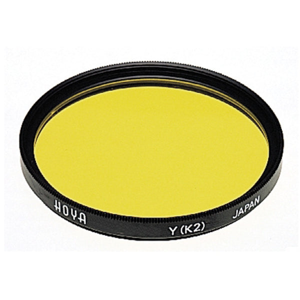 Hoya 72mm Yellow #K2 (HMC) Multi-Coated Glass Filter for Black & White Film