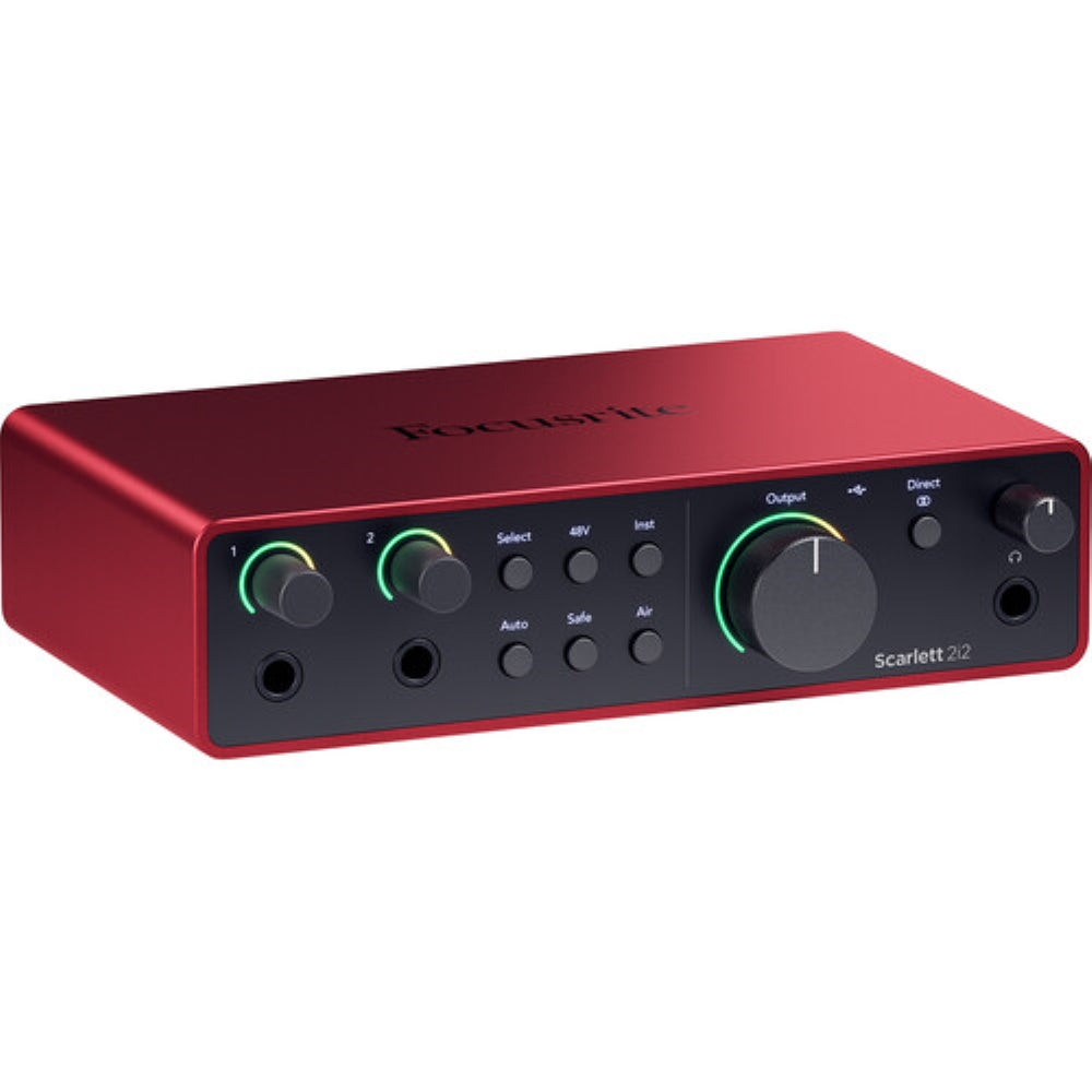 Focusrite Scarlett 2i2 USB-C Audio Interface | 4th Generation