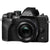 Olympus OM-D E-M10 Mark IV Mirrorless Digital Camera with 14-42mm Lens (Black) with Transcend 64GB SD Card & Vivitar DC-79 Camera/Camcorder Case