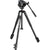 Manfrotto MT190X3 3-Section Aluminum Tripod with MVH500AH Fluid Head Hybrid Video Kit