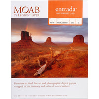 Moab Entrada Rag Bright 300 Paper | 8.5 x 11", 25 Sheets