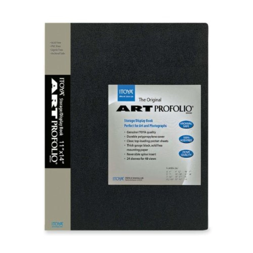 Itoya Art Profolio Original Storage/Display Book | 11 x 14", 24 Two-Sided Pages