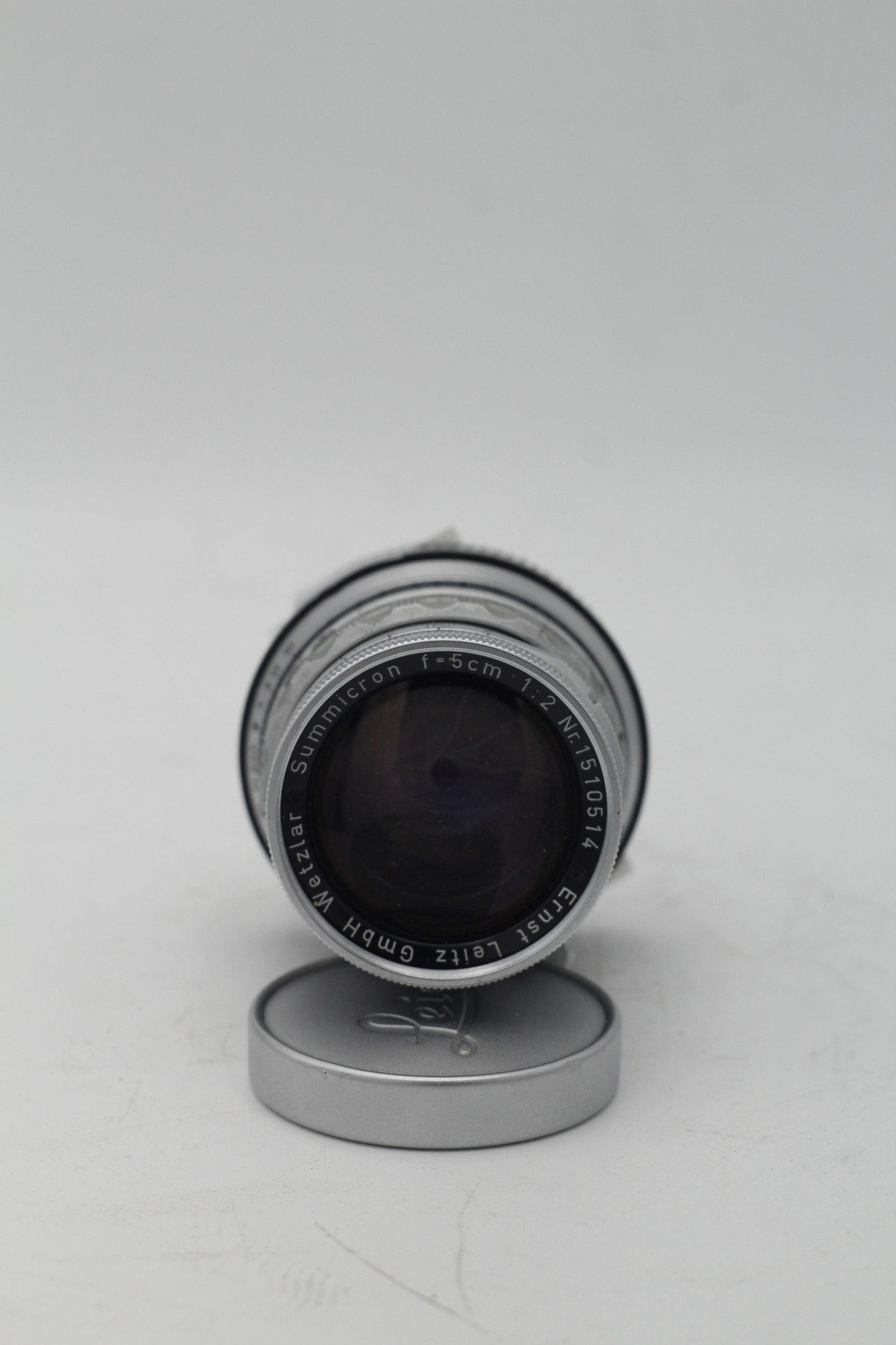 Used Leica 5cm f/2 (50mm) M Mount Lens Chrome - Used Very Good