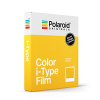 Polaroid Originals Instant Film Color Film for I-TYPE | White Frame, 8 Exposures