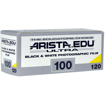 Arista EDU Ultra 100 Black and White Negative Film | 120 Roll Film