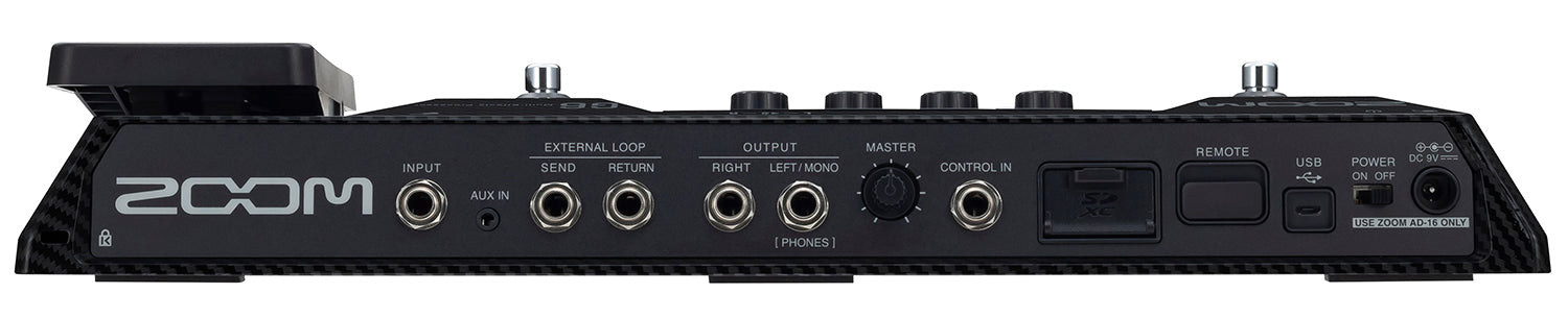 Zoom G6 Multi-Effects Processor for Guitarists