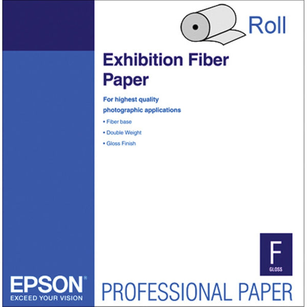 Epson Exhibition Fiber Photo Inkjet Paper | 24" x 50' Roll