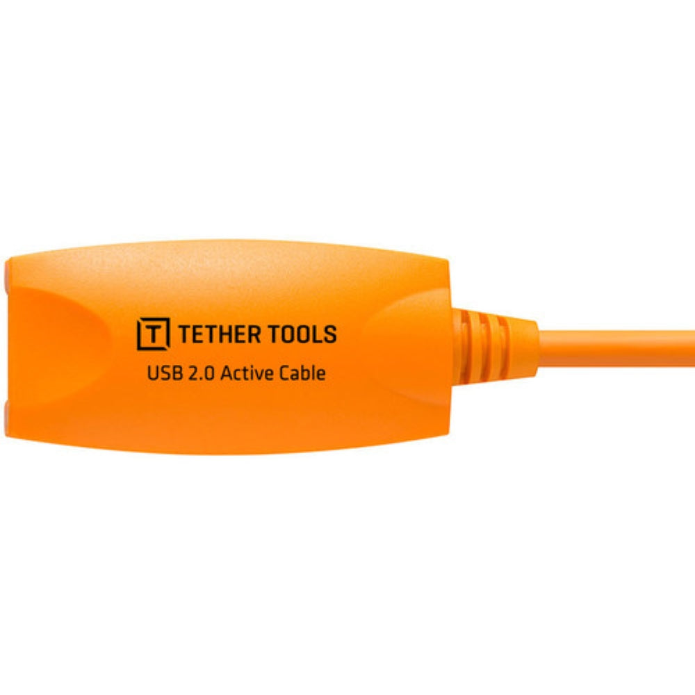 Tether Tools TetherPro USB 2.0 Active Extension Cable | 16', Orange