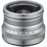 Fujifilm XF 16mm f/2.8 R WR Lens | Silver