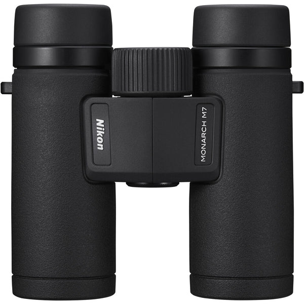 Nikon 8x30 Monarch M7 Binoculars + Optech Binocular/Camera Harness + Precision Design Smartphone to Binocular / Telescope adapter + Precision Design 5-Piece Camera & Lens Cleaning Kit Bundle