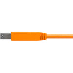 Tether Tools TetherPro USB Type-C Male to USB 3.0 Type-B Male Cable | 15', Orange