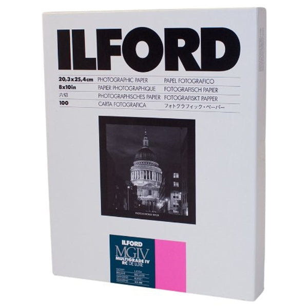 Ilford Multigrade IV RC Glossy Paper | 8 x 10", 100 Sheets