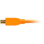 Tether Tools TetherPro USB 2.0 Type-A to 5-Pin Mini-USB Cable | Orange, 1'
