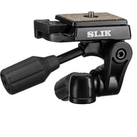Slik SH-704E 3-Way Pan/Tilt Head w/ Quick Release