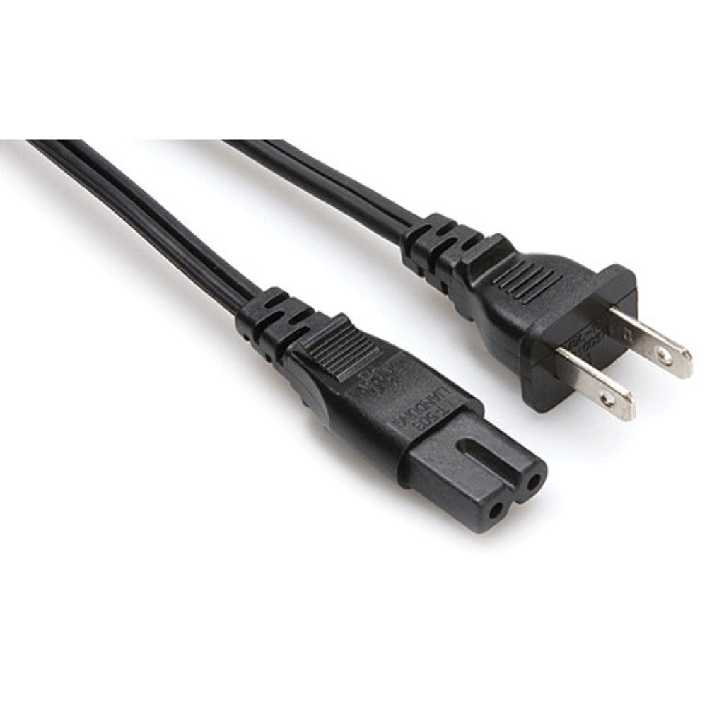 Hosa Technology PWP-461 Power Cord IEC C7 NEMA 1-15P 8'