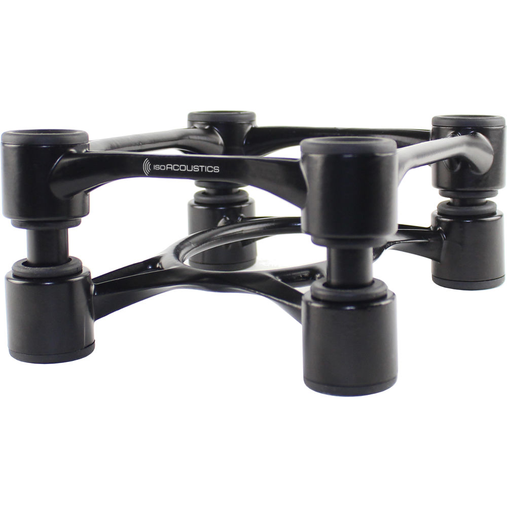 IsoAcoustics Aperta Speaker Stands |  Pair, Black