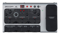 Zoom V6 Vocal Effects Processor with Essential Bundle: Includes – Microphone, Headphones, Instrument Cable, Microphone Cable and Microfiber Cleaning Cloth.