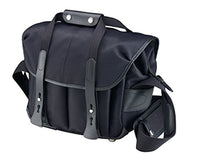 Billingham 207 Camera Bag | Black with Black Leather Trim