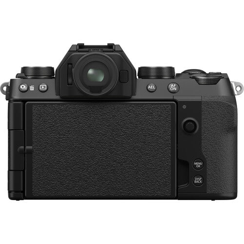FUJIFILM X-S10 Mirrorless Digital Camera (Body Only) with FUJIFILM XC 35mm f/2 Lens + 32GB SD Card + Cleaning Kit + Extra Battery & Charger + Camera Bag + Tripod