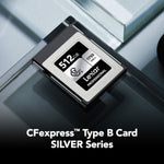 Lexar 512GB Professional CFexpress Type B Card SILVER Series