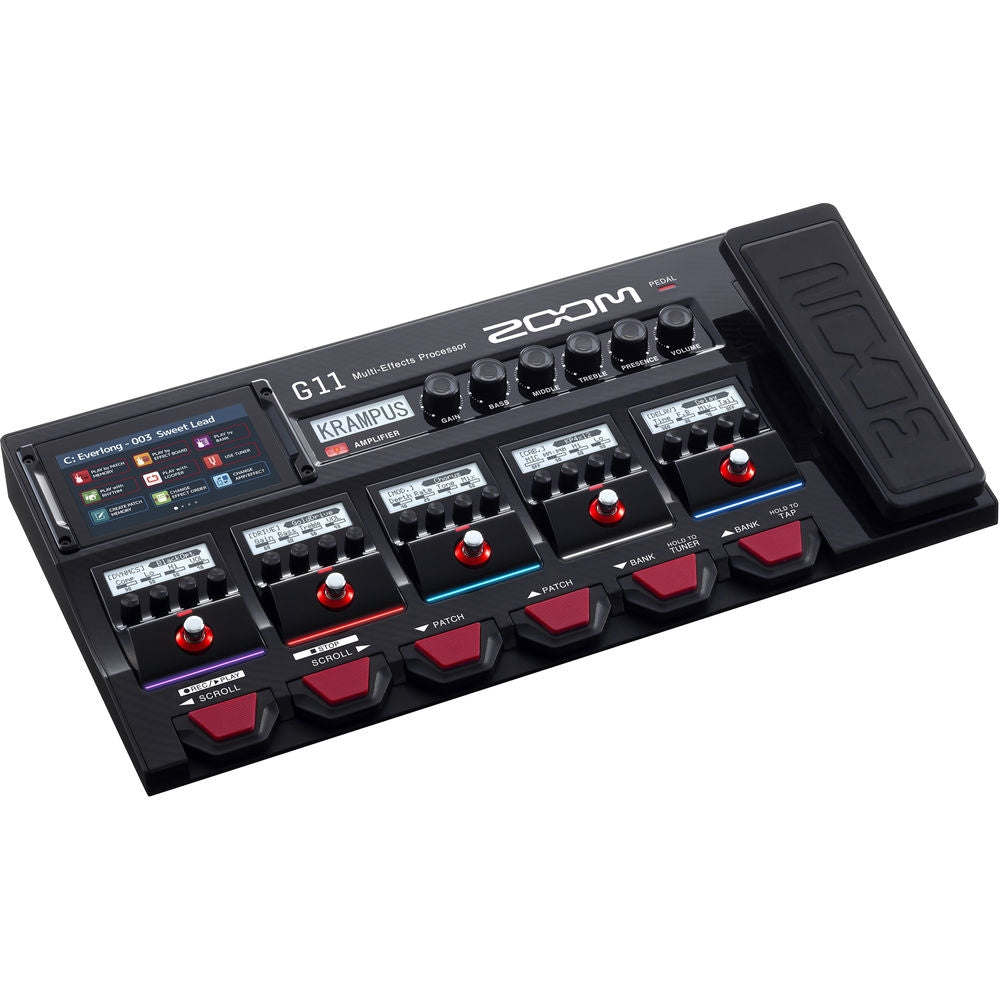 Zoom G11 Multi-Effects Processor for Electric Guitar