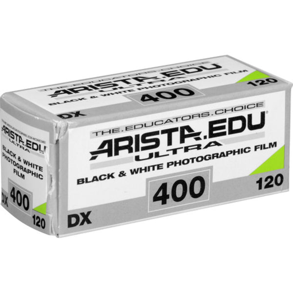 Arista EDU Ultra 400 Black and White Negative Film | 120 Roll Film