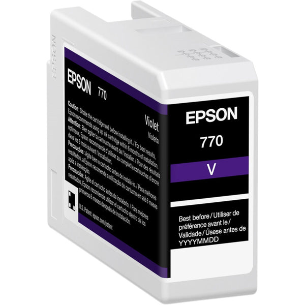 Epson 770 UltraChrome PRO10 Violet Ink Cartridge | 25mL