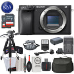 Sony Alpha a6400 Mirrorless Digital Camera Body Only (Black) and Striker Deluxe Bundle