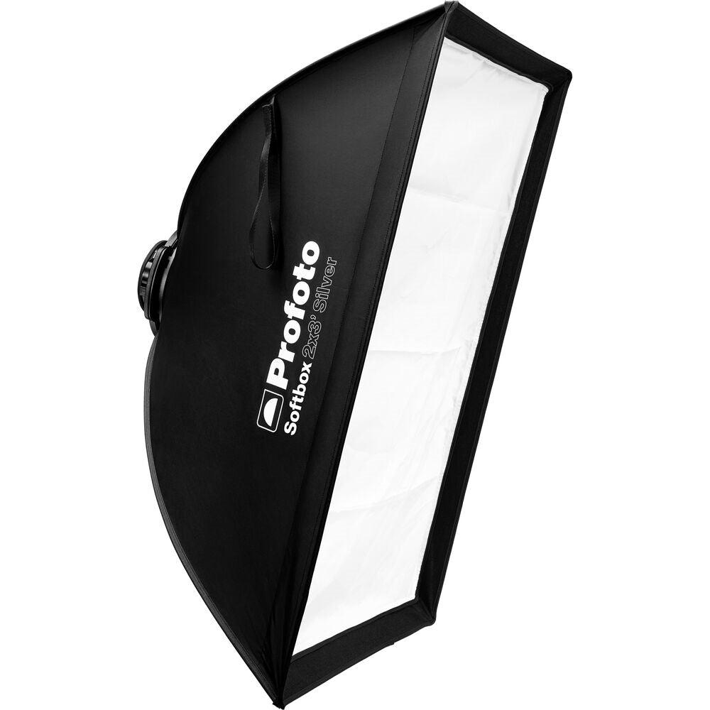 Profoto Rectangular Softbox | 2 x 3', Silver Interior