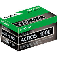 FUJIFILM Neopan 100 Acros II Black and White Negative Film | 35mm Roll Film, 36 Exposures