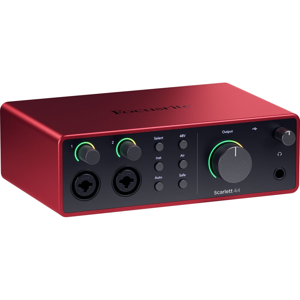 Focusrite Scarlett 4i4 USB-C Audio/MIDI Interface | 4th Generation