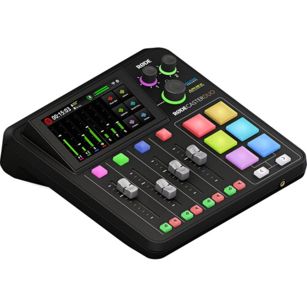 RODECaster Duo Integrated Audio Production Studio