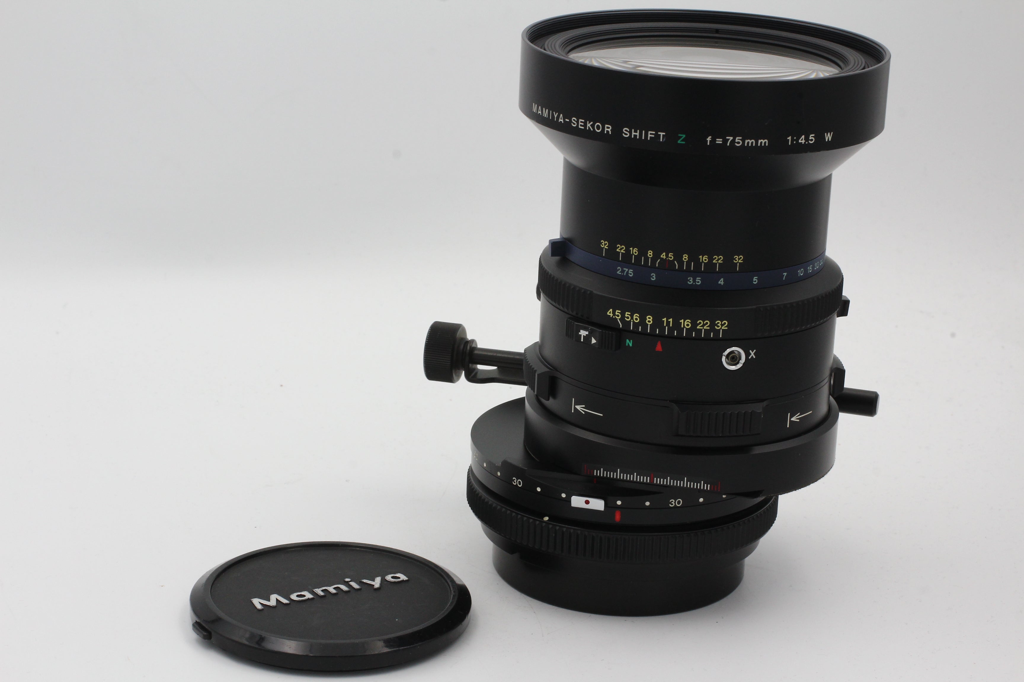 Used Mamiya RZ67 75mm f/4.5 Tilt Shift Lens - Used Very Good