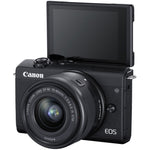 Canon EOS M200 Mirrorless Digital Camera with 15-45mm Lens | Black
