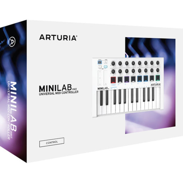 Arturia MiniLab Mk II Portable 25-Key USB-MIDI Controller