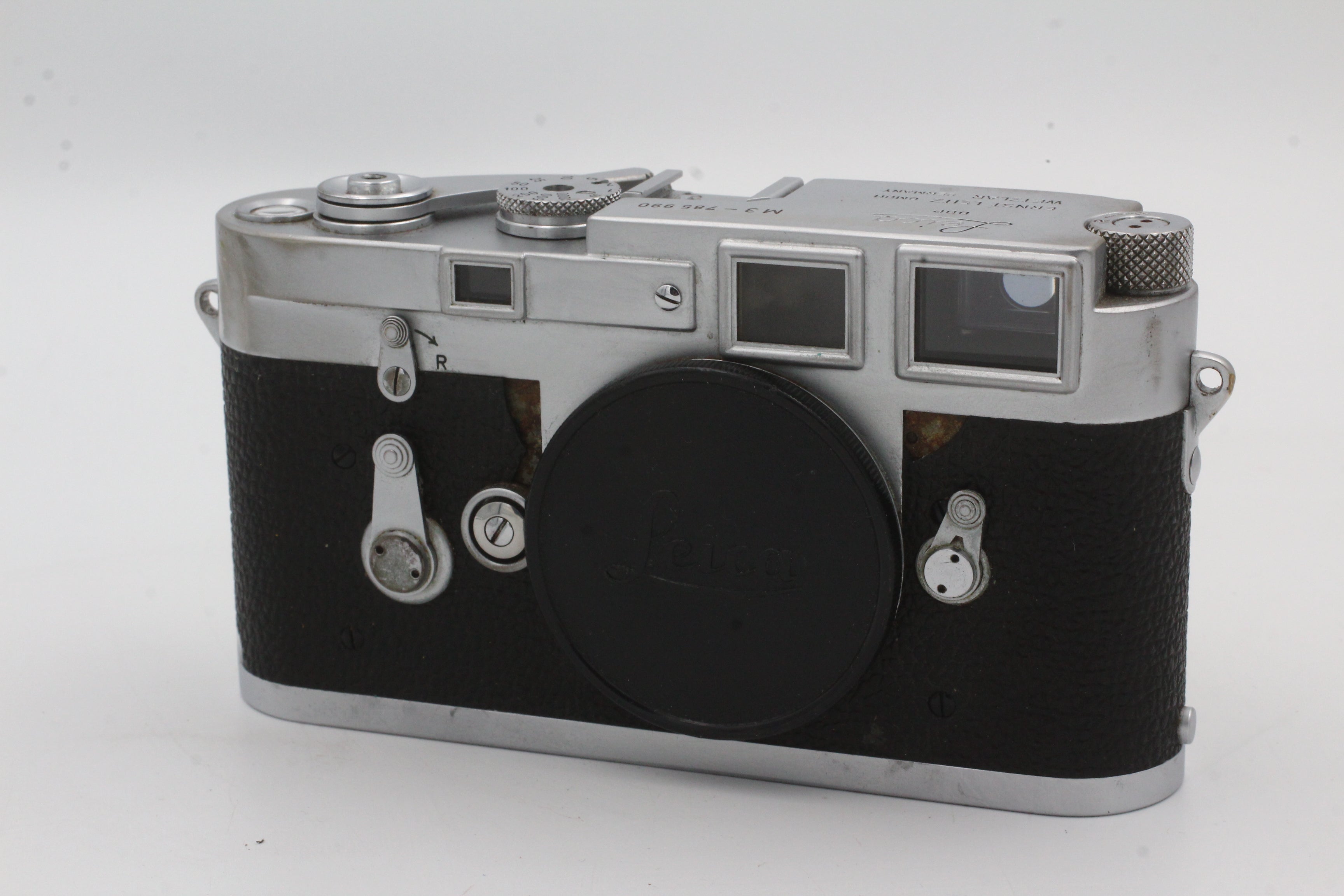 Used Leica M3 Double Stroke Camera Body Only Chrome - Used Very Good