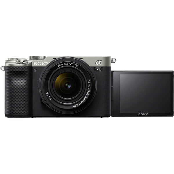 Sony Alpha a7C Mirrorless Digital Camera with 28-60mm Lens | Silver