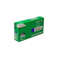 Fujifilm Fujichrome Velvia 50 Professional RVP 50 Color Transparency Film | 120 Roll Film, 5 Pack