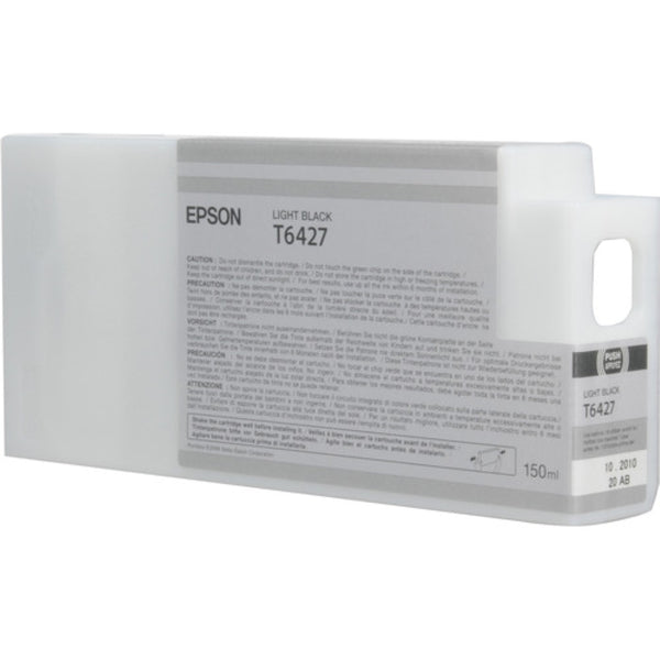 Epson T642700 Light Black UltraChrome HDR Ink Cartridge | 150 mL