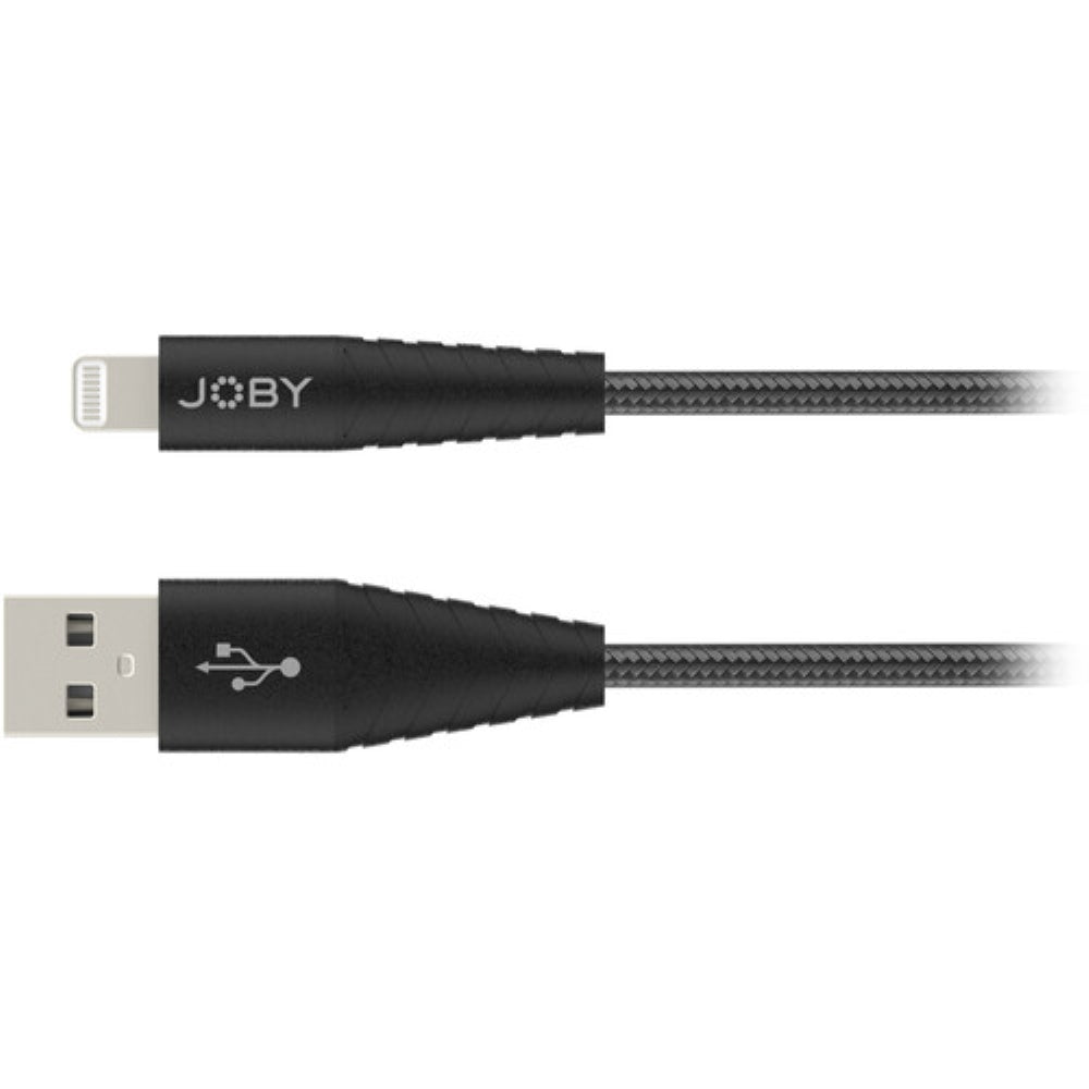 JOBY Charge & Sync Lightning Cable | 3.9', Black