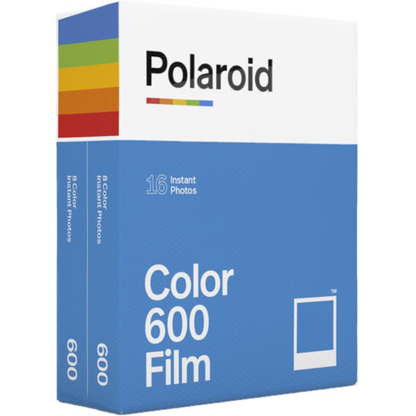 Polaroid Color 600 Instant Film | Double Pack, 16 Exposures