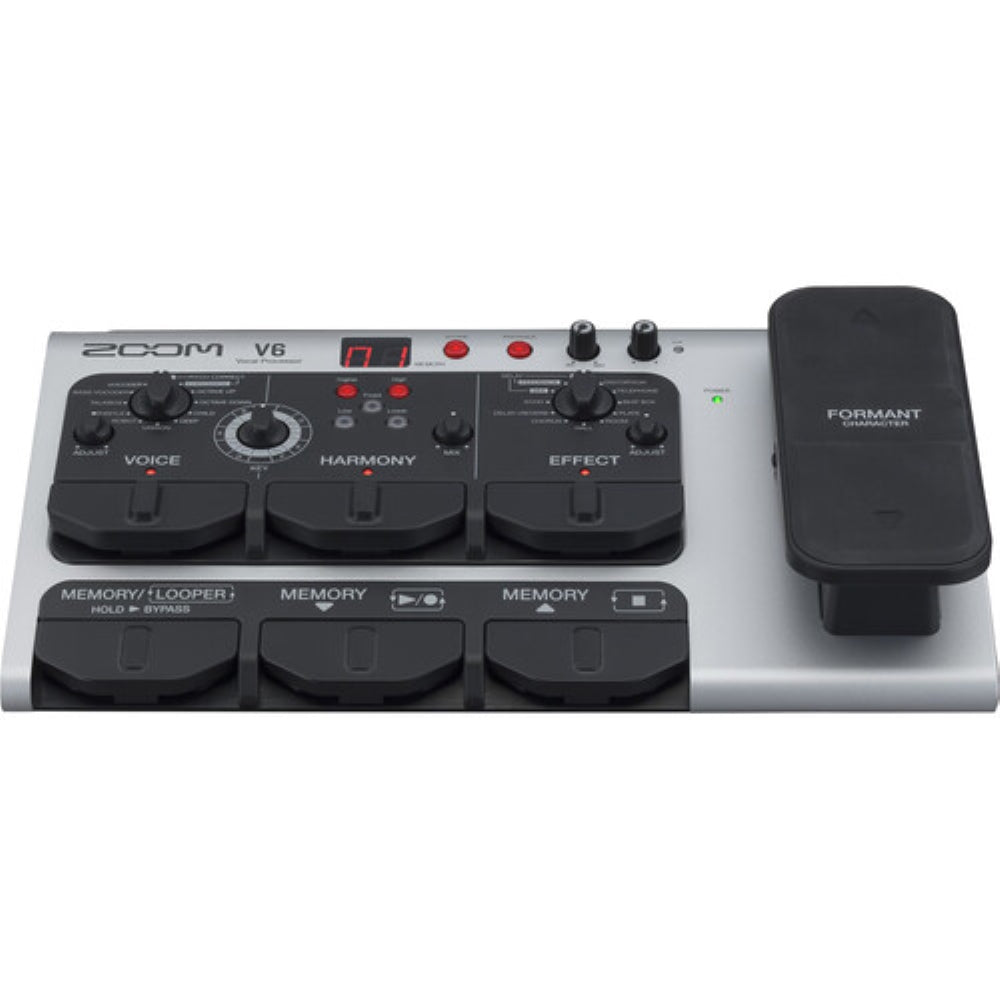 Zoom V6-SP Multi-Effects Vocal Processor Pedal