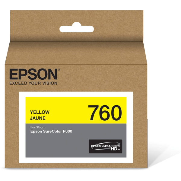 Epson T760 Yellow Ultrachrome HD Ink Cartridge