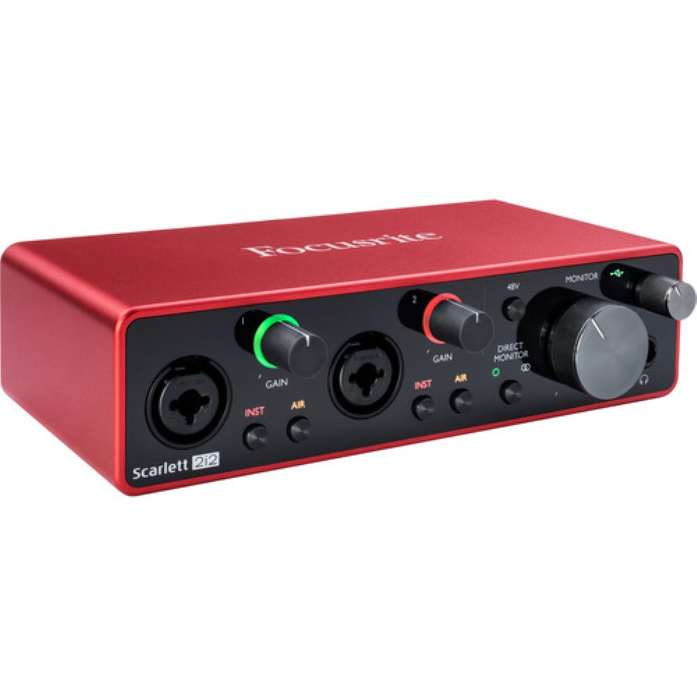 Focusrite Scarlett 2i2 2x2 USB Audio Interface | 3rd Generation